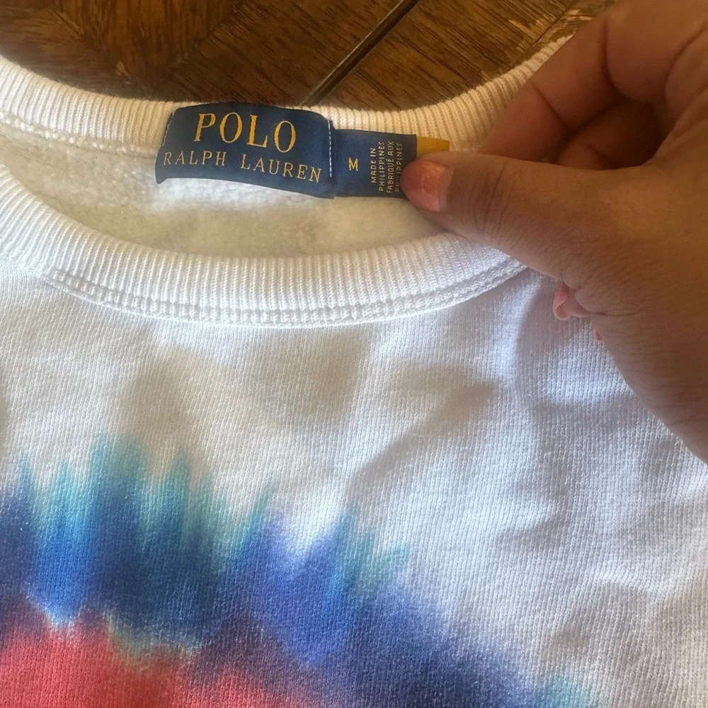 Ralph Lauren Colorful Tie-Dye Tee